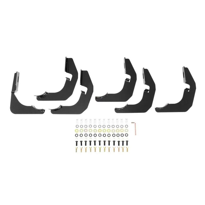 Westin 1999-2016 Ford F-250/350/450/550 Crew Cab PRO TRAXX 4 Oval Nerf Step Bars - Black - Additional View 8