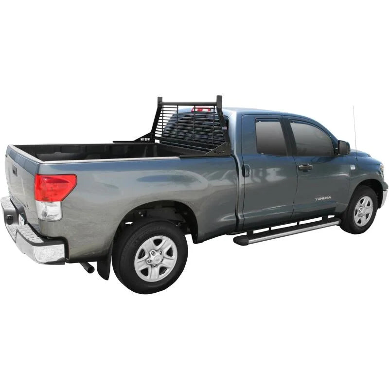 Westin 1999-2018 Chevrolet/Ford/GMC/Toyota Silverado/Sierra 1500/2500/3500 HD Headache Rack - Black - Additional View 5
