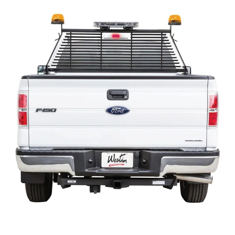 Westin 1999-2018 Chevrolet/Ford/GMC/Toyota Silverado/Sierra 1500/2500/3500 HD Headache Rack - Black - Additional View 9