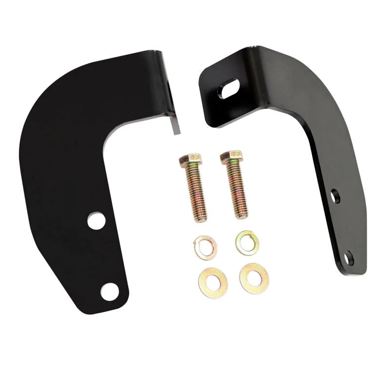 Westin 1999.5-2004 Nissan/Infiniti Pathfinder/QX4 Safari Light Bar Mount Kit - Black - Side View