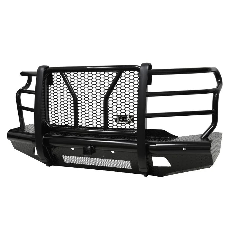 Westin 20-21 Chevrolet 2500/3500 HDX Bandit Front Bumper - Black - Side View