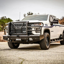 Load image into Gallery viewer, Westin 20-21 Chevrolet 2500/3500 HDX Bandit Front Bumper - Black - Additional View 5
