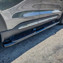 Load image into Gallery viewer, Westin 20-21 Ford Explorer PRO TRAXX 4 Oval Nerf Step Bars - Black - Side View