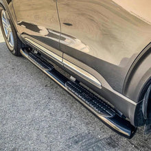 Load image into Gallery viewer, Westin 20-21 Ford Explorer PRO TRAXX 5 Oval Nerf Step Bars - Black - Back View