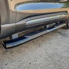 Load image into Gallery viewer, Westin 20-21 Ford Explorer PRO TRAXX 5 Oval Nerf Step Bars - Black - Installation View