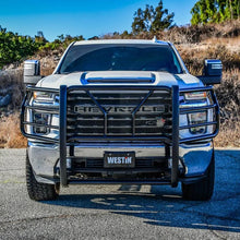 Load image into Gallery viewer, Westin 20-22 Chevrolet Silverado 2500/3500 HDX Modular Grille Guard - Black - Main Product View