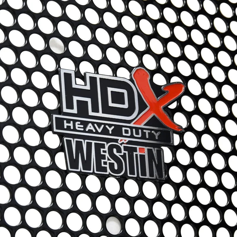 Westin 20-22 Chevrolet Silverado 2500/3500 HDX Modular Grille Guard - Black - Side View