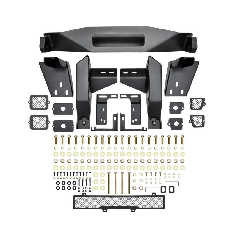 Westin 20-22 Chevrolet Silverado 2500/3500 Pro-Series Front Bumper - Tex. Blk - Additional View 5