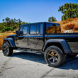 Load image into Gallery viewer, Westin 20-22 Jeep Gladiator PRO TRAXX 4 Oval Nerf Step Bars - Black - Installation View