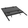 Load image into Gallery viewer, Westin 20-23 Chevrolet/GMC Rail Caps 2500HD 6ft. 7in. Bed Hard Tri-Fold Tonneau Cover - Black - Back View
