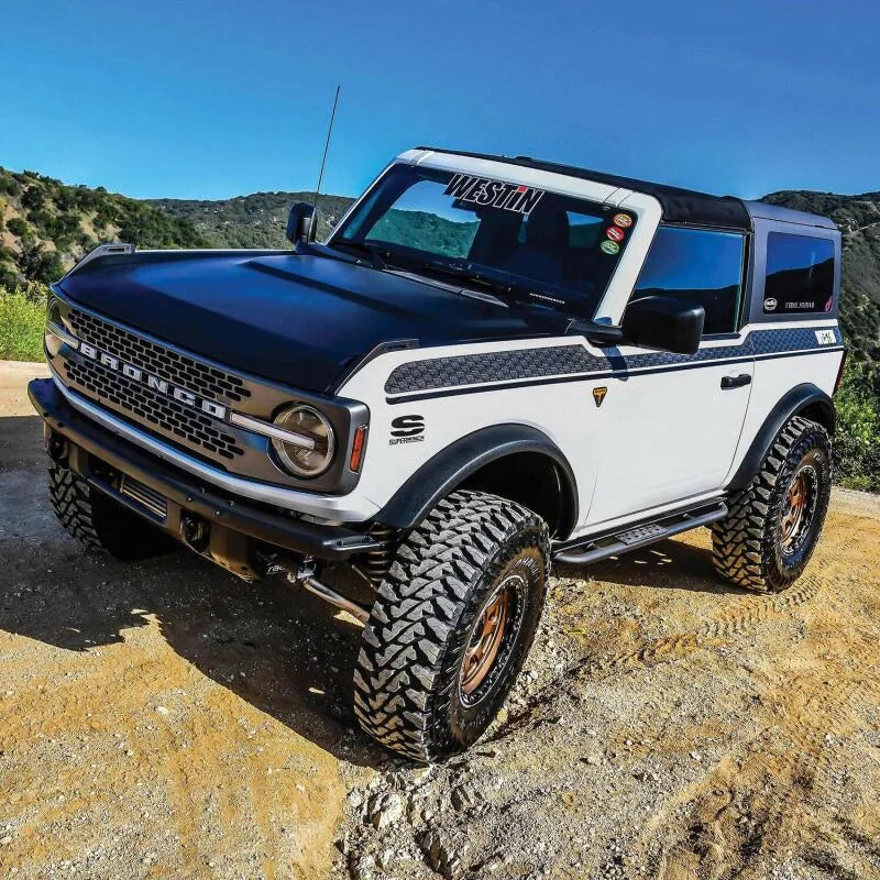 Westin 20-23 Ford Bronco 2 Door (Excl. Bronco Sport) XTS Rock Slider - Textured Black - Additional View 6