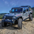 Load image into Gallery viewer, Westin 20-23 Jeep Gladiator Rock Slider - Textured Black - Back View