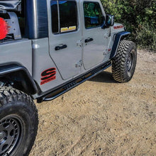 Load image into Gallery viewer, Westin 20-23 Jeep Gladiator Rock Slider - Textured Black - Additional View 5