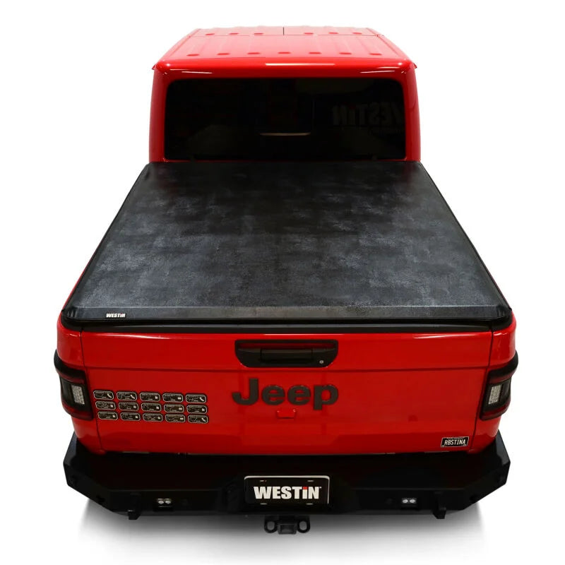 Westin 20-24 Jeep Gladiator JT 5ft. Bed Soft Roll Tonneau Cover - Black - Additional View 11