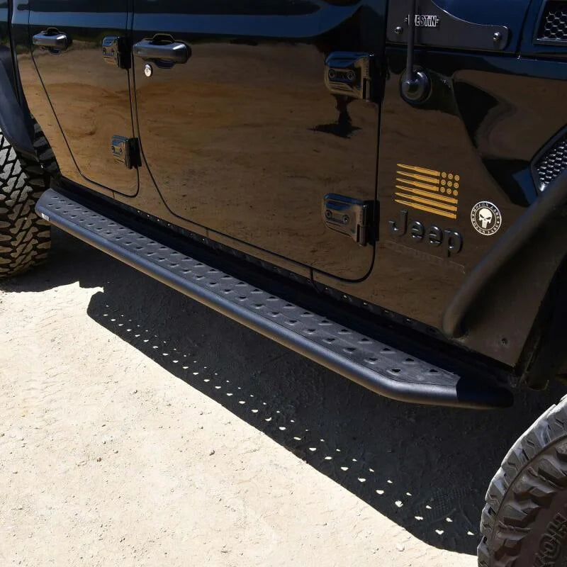 Westin 20-24 Jeep Gladiator Outlaw Running Board - Back View