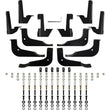 Load image into Gallery viewer, Westin 20-24 Jeep Gladiator PRO TRAXX 4 Oval Nerf Step Bars - Stainless Steel - Side View