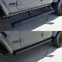 Load image into Gallery viewer, Westin 20-24 Jeep Gladiator Pro-e Running Boards - Tex. Blk - Installation View