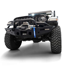 Load image into Gallery viewer, Westin 20-25 Jeep Gladiator / 18-25 Wrangler JL XTS Front Bumper - Tex. Blk - Additional View 5