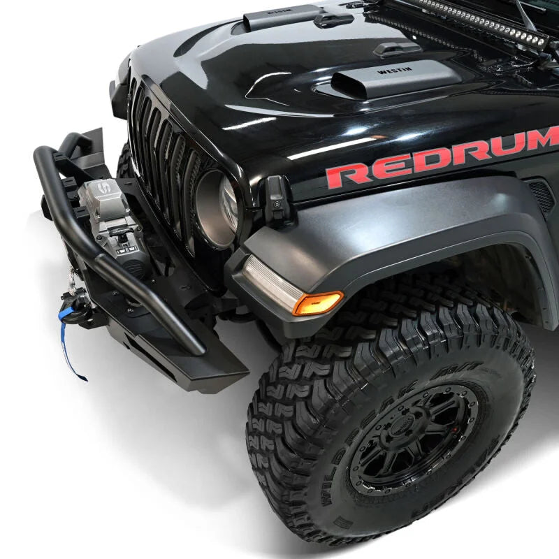 Westin 20-25 Jeep Gladiator / 18-25 Wrangler JL XTS Front Bumper - Tex. Blk - Additional View 9