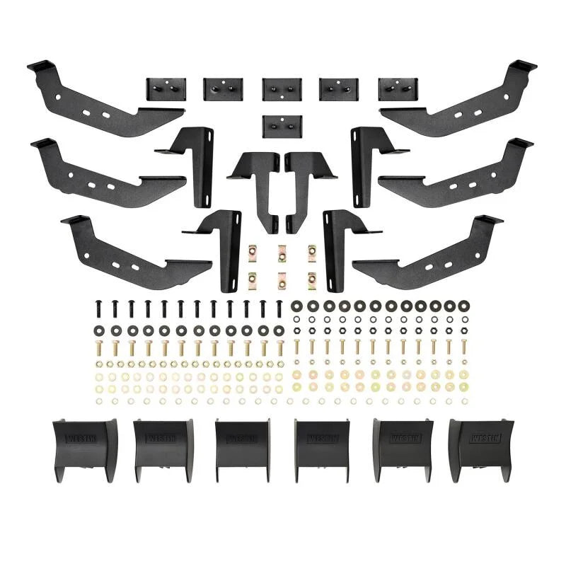 Westin 20-25 Jeep Gladiator HDX Running Boards - Tex. Blk - Side View