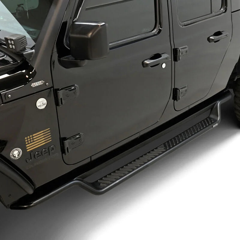 Westin 20-25 Jeep Gladiator Outlaw Drop Running Boards - Tex. Blk - Additional View 7