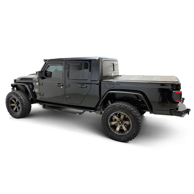 Westin 20-25 Jeep Gladiator Outlaw Drop Running Boards - Tex. Blk - Additional View 10