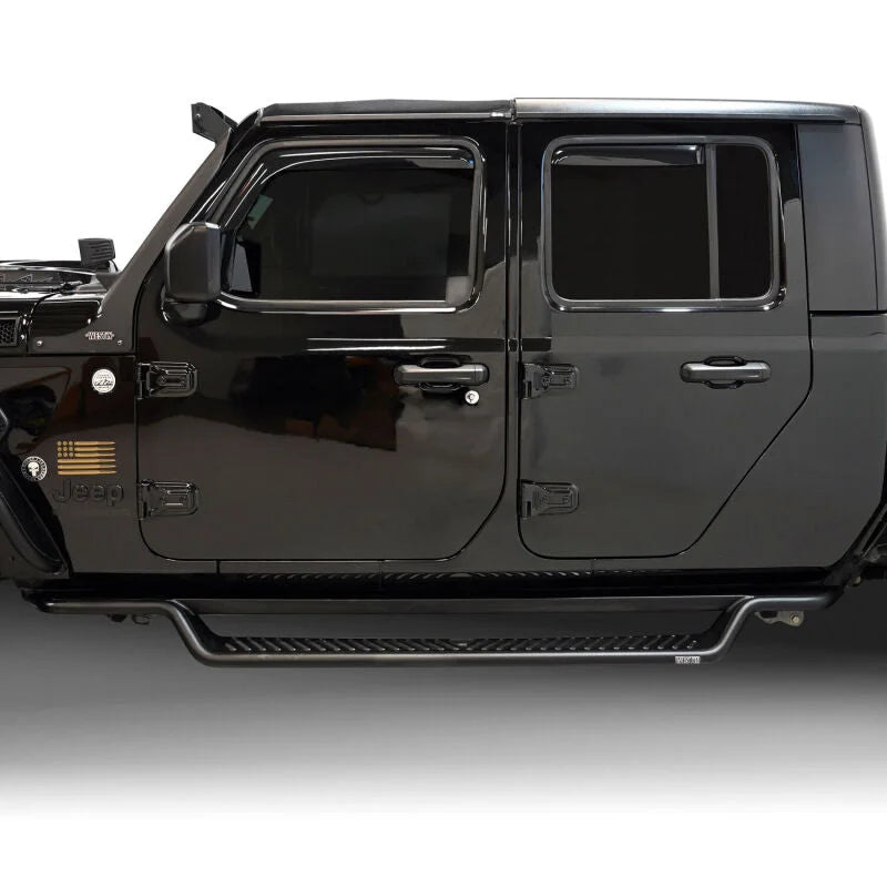 Westin 20-25 Jeep Gladiator Outlaw Drop Running Boards - Tex. Blk - Additional View 12