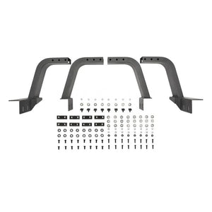 Westin 20-25 Jeep Gladiator Overland Cargo Rack Base - Textured Black - Main Product View