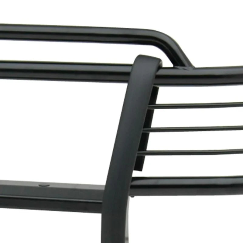Westin 2001-2004 Ford Explorer Sport Sportsman Grille Guard - Black - Installation View