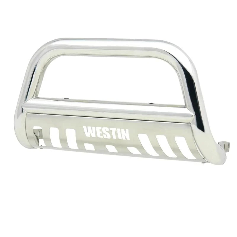 Westin 2001-2007 Chevy Silverado Classic 1500HD/2500HD/3500HD E-Series Bull Bar - SS - Side View