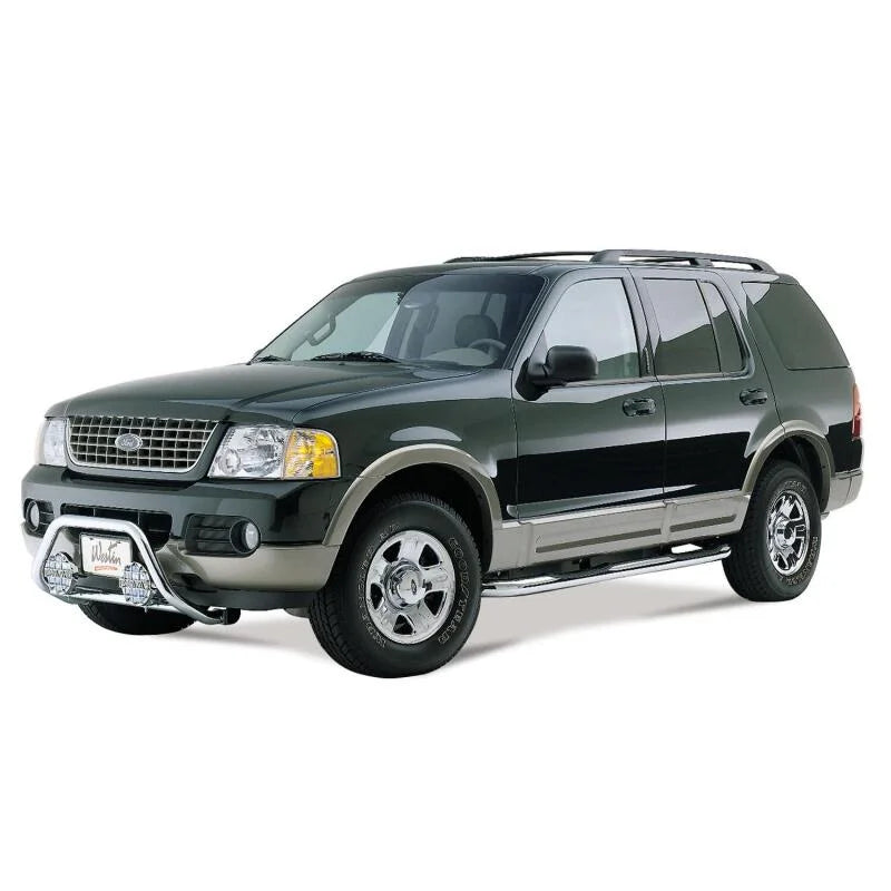 Westin 2002-2005 Ford Explorer 4dr Safari Light Bar Mount Kit - Black - Back View