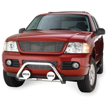 Load image into Gallery viewer, Westin 2002-2005 Ford Explorer 4dr Safari Light Bar Mount Kit - Black - Installation View
