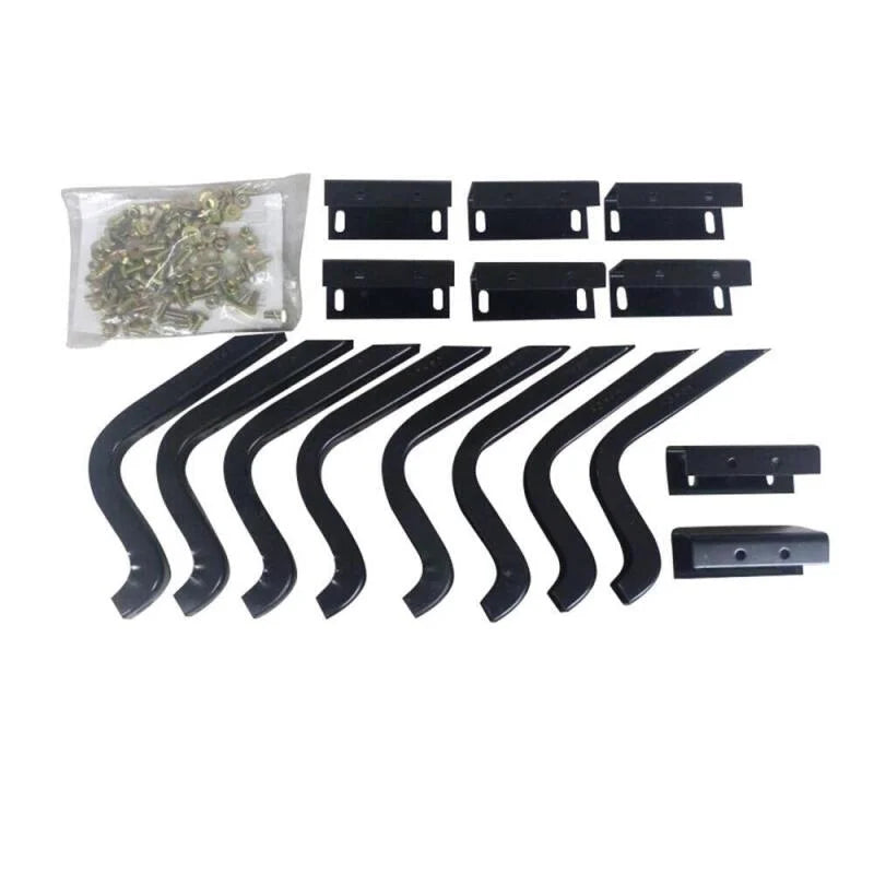 Westin 2002-2005 Ford/Mercury Explorer/Mountaineer 4dr (Excl Sport) Running Board Mount Kit - Black - Main Product View