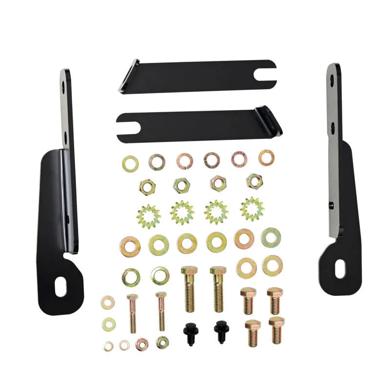 Westin 2002-2006 Honda CRV Safari Light Bar Mount Kit - Black - Side View
