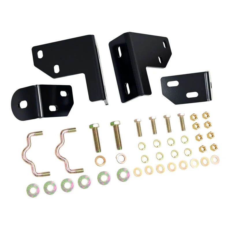 Westin 2002-2007 Saturn/Chevrolet/Pontiac Vue Safari Light Bar Mount Kit - Black - Side View