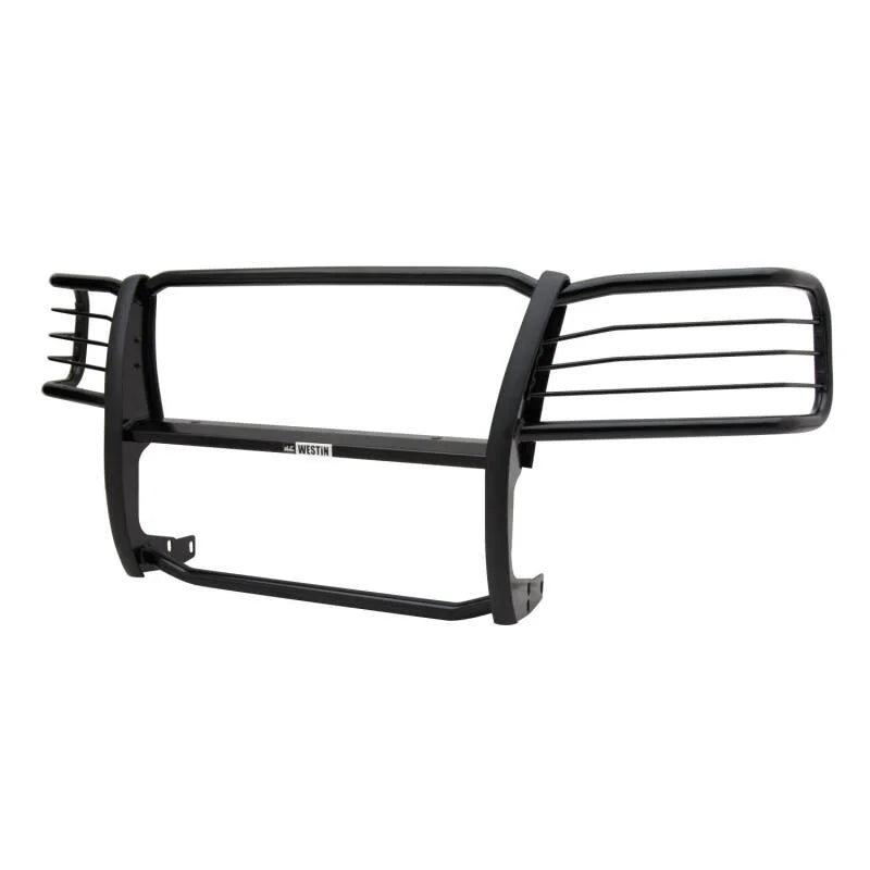 Westin 2003-2007 GMC Sierra Classic 1500LD Sportsman Grille Guard - Black - Side View