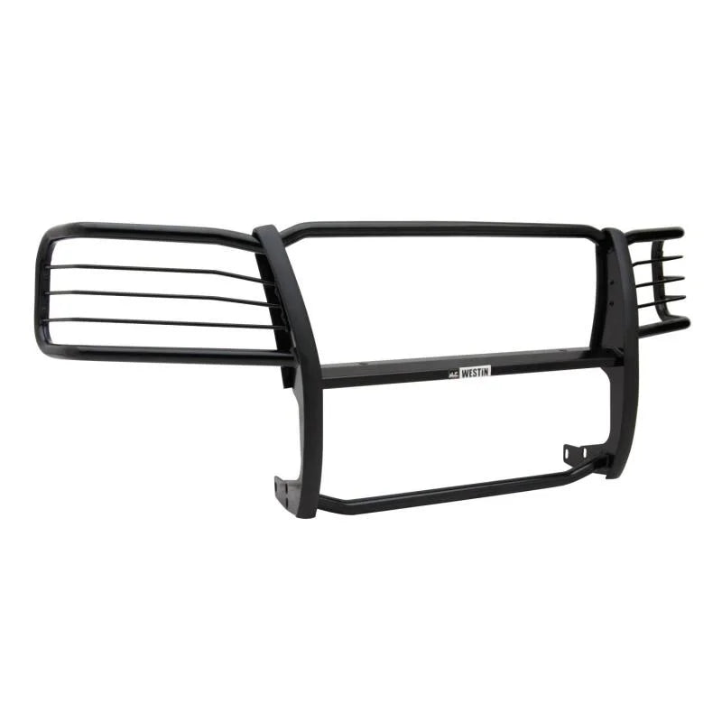 Westin 2003-2007 GMC Sierra Classic 1500LD Sportsman Grille Guard - Black - Installation View