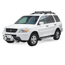 Load image into Gallery viewer, Westin 2003-2008 Honda/Acura Pilot Running Board Mount Kit - Black - Back View