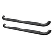 Load image into Gallery viewer, Westin 2003-2013 Chevrolet/GMC Avalanche 1500 w/out cladding Platinum 4 Oval Nerf Step Bars - Black - Side View