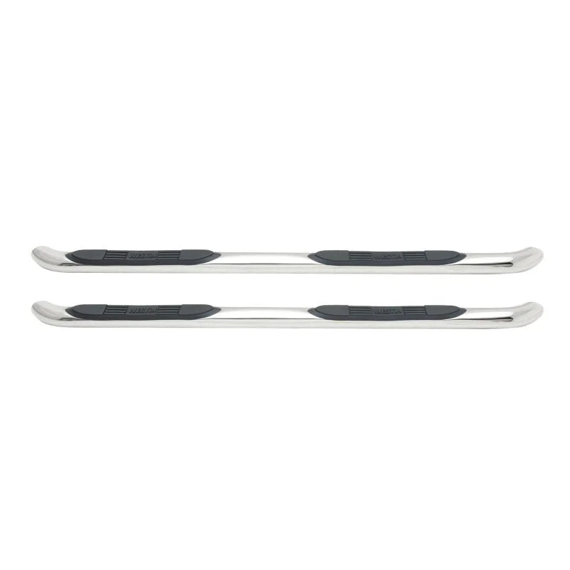 Westin 2004-2006 Toyota Tundra D-Cab E-Series 3 Nerf Step Bars - SS - Installation View