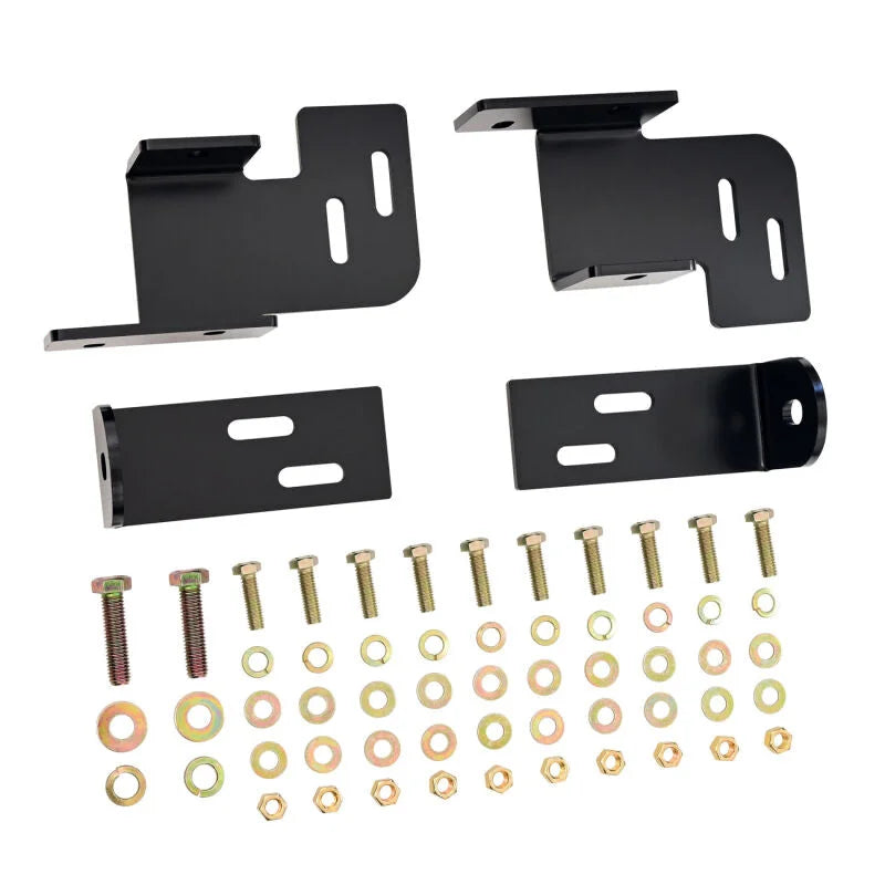 Westin 2004-2007 Chevrolet/GMC/Buick/Isuzu/Oldsmobile Rainier Safari Light Bar Mount Kit - Black - Main Product View