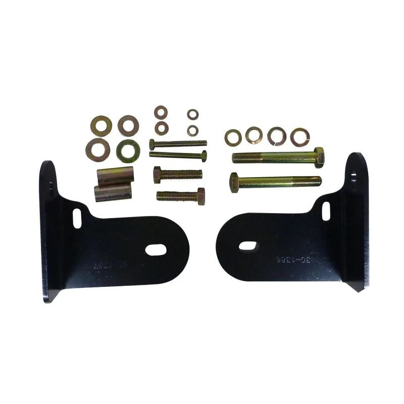 Westin 2004-2007 Chevrolet/GMC/Buick/Isuzu/Oldsmobile Rainier Safari Light Bar Mount Kit - Black - Side View