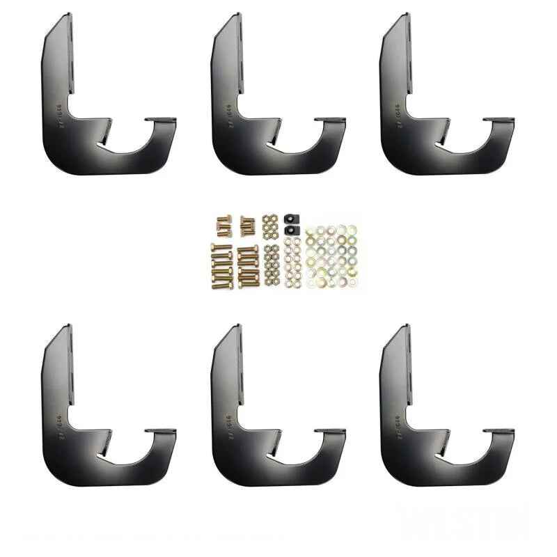 Westin 2004-2010 Dodge/Chrysler Durango Running Board Mount Kit - Black - Main Product View