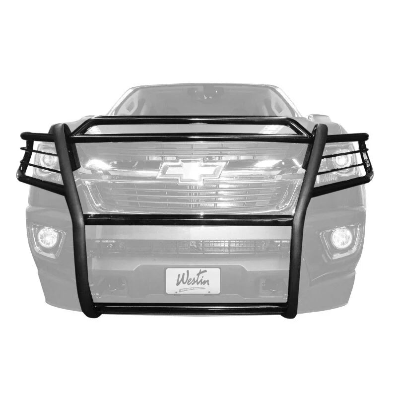 Westin 2004-2011 Chevrolet/GMC Colorado Sportsman Grille Guard - Black - Side View