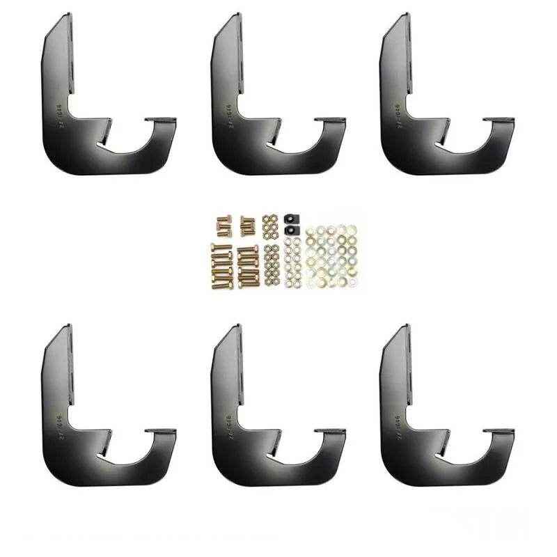 Westin 2004-2012 Chevrolet/GMC Colorado/Canyon Running Board Mount Kit - Black - Main Product View