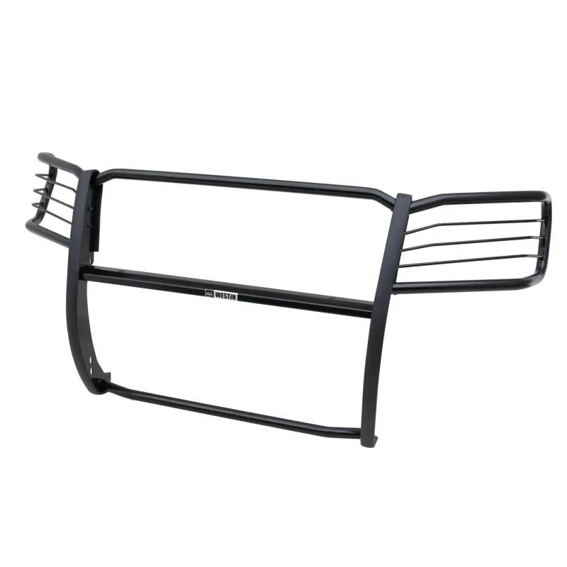 Westin 2004-2015 Nissan Titan/Armada Sportsman Grille Guard - Black - Side View
