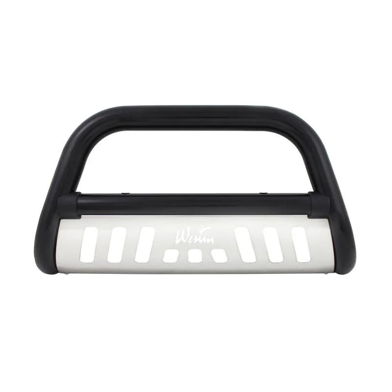 Westin 2005-2007 Nissan Pathfinder Ultimate Bull Bar - Black - Side View