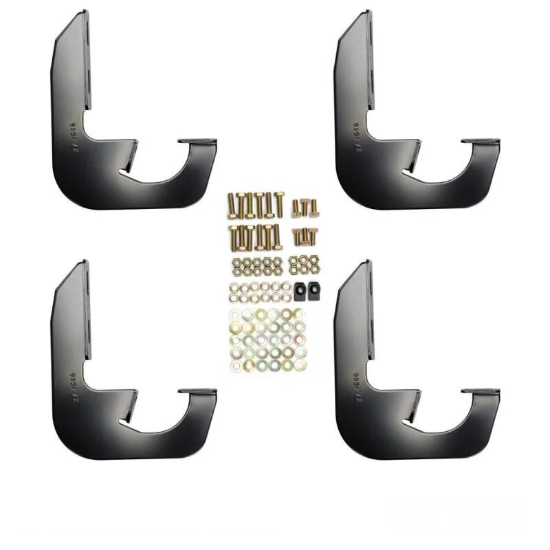 Westin 2005-2010 Jeep Grand Cherokee Running Board Mount Kit - Black - Main Product View