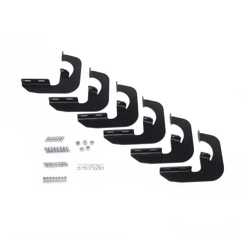 Westin 2005-2013 Chevrolet/GMC Suburban/Tahoe/Yukon/Yukon XL Running Board Mount Kit - Black - Main Product View
