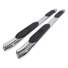Load image into Gallery viewer, Westin 2005-2017 Toyota Tacoma Double Cab PRO TRAXX 5 Oval Nerf Step Bars - SS - Main Product View